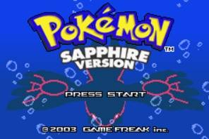 Pokemon Sapphire